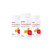 GNC 지엔씨 폴리코사놀 10 mg 60 타블렛 3개 세트