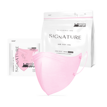 다나 시그니처 마스크 KF94 소소형 30매, 연분홍색