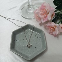 제니블링 꿀벌 앤틱 목걸이