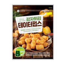 [쉐푸드] 롯데 테이터펍스 700g / 감자튀김 맛감자, 5개