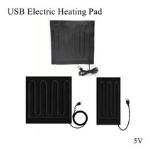 원적외선 히터 전기 난로 5v usb 난방 필름 패드 열 탄소 섬유 랩 애완 동물 자켓, 140x80mm