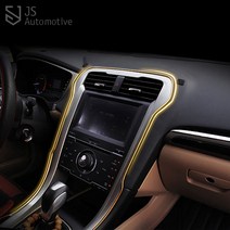 간지 싼타페 TM 틈새 라인 몰딩 튜닝 스티커 액세서리 커버, 틈새포인트라인몰딩, 골드+헤라