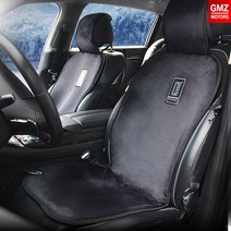 지엠지모터스 랜드로버 디스커버리스포츠 전용 프리미엄 벨벳 온열시트 열선시트 12V 14V 오토캠핑 차박 화물차, 1개, 블랙 뒷좌석 3인방석 12V