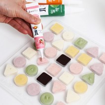 초콜릿 몰드 DIY 만들기 유아 모양틀 한글 알파벳 꽃 초코펜, A3.알파벳만들기몰드, 1개