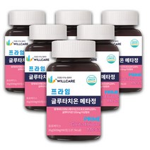 윌케어 프라임 글루타치온 메타정 600mgx60정, 60정, 6병