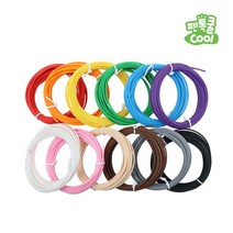펜톡 저온 3D펜 PCL 필라멘트 재료 5m 12색 (1.75mm), 15-분홍