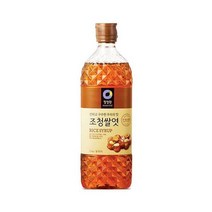 만능 조청 쌀엿 1.2kg 달콤한 발효 효소 담금주 과일청 간단요리 청정원 친정엄마 식재료, 11개