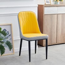 호텔의자 카페 인테리어의자 라운지 체어 레스토랑 1인용 모던, T, 1개