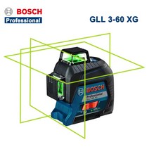 레이저줄자 자 수평기 거리측정기 레이저 광파기 보쉬 레이저 레벨 gll3-60xg 360도 고정밀 녹색 광 레벨 수직 12 라인 레이저 레벨 전문 전동 공구