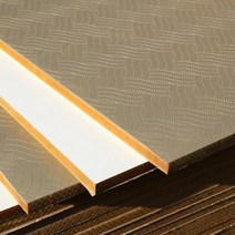 큐브프레임 두께18mm 베이지골드레자 MDF합판 목재재단 나무판 목자재, 테두리:아이보리모데나