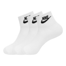 나이키 나이키 에브리데이 에센셜 양말 앵클 삭스 중목 3켤레 세트 DX5074-101, M(240-260mm)