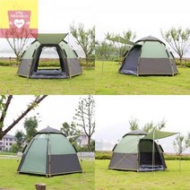 원터치 그늘막 텐트 4인용 자동 캠핑 차박 텐트 1P