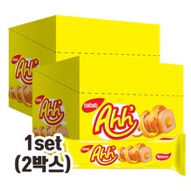 리치즈 아하 160g 1세트 (2박스) 편의점과자 치즈맛 과자 쿠키 스낵 동남아 베트남 인도네시아 수입과자, 2개