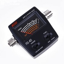 전력 SWR 미터 NISSEI RS-40 햄 모바일 라디오 SWR 측정 가능 144/430 MHZ 200 W RS40 VHF UHF 워키 토키 용 파워 미터, 검정