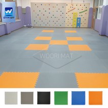 스포츠매트 20T(WT) 층간소음 충격흡수 냉기차단 체육관 퍼즐매트, 청색