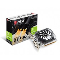 [해외] msi 게임 geforce gt 710 n730 2gd3 v3 2gb gdrr3 hdcp 지원 directx 12 opengl 4.5 단일 팬 로우 프로파일 그래픽, n730k 2gd3 ocv5