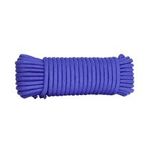낙하산줄 등산로프 자일로프 등산용로프 dia.6mm paracord 끈 로프 생존 낙하산 코드 원 코어 솔리드 야외 캠핑 등반 로프 하이킹 diy 팔찌, 푸른, 30m