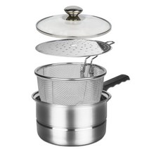 퀸센스 스텐 국수 찜냄비16cm, 단품, 단품
