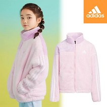 아디다스 키즈 주니어 보아 플리스자켓 후리스 HM9585