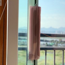 밀땡 클리너 아파트 베란다 유리창청소 베란다창문청소 창틀 유리 청소도구 유리창닦이, 1세트