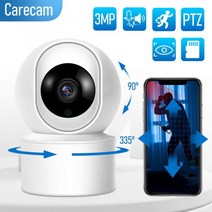 홈캠 가정용cctv 베이비캠 펫캠HD 3MP WiFi 카메라 홈 AI 스마트 베이비 모니터 무선 2-웨이 오디오 컬러 야간 투시경 홈 보안 감시 IP PTZ 카메라 WiFi 카메, 3MP Camera 128G