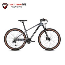 티타늄자전거 카본 TWITTER LEOPARDpro 섬유 30단 크로스, 29x17인치, 30, 회색과 검정색