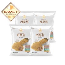 고대곡물 정품 카무트 쌀 500gX4봉, 4개