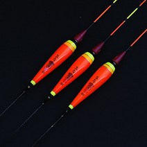 이화스포츠 천리안 슬림 4점등 양어장 대물 전자찌, 70cm (3.9g), 레드