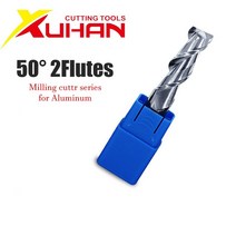 20mm 2 플루트 커팅 HRC50 합금 카바이드 밀링 텅스텐 스틸 밀링 커터 엔드밀, 20X20DX100L-2F, 1pcs