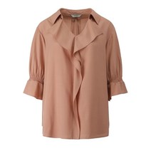 블루페페 러플장식블라우스P213PSC704OR