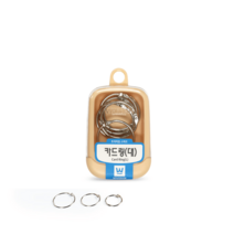 화신 행거 카드링 대 6pcs / 행거용 문서고리 서류링 문서철