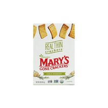 Mary s Gone Crackers 메리스 곤 크래커 리얼 씬 갈릭 로즈마리 142 g 336055