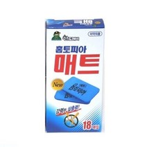 홈토피아 매트 18매 모기 훈증기 리필용, 그린프레시 본상품선택