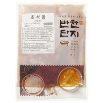 반찬단지 초석잠 장아찌, 2개, 1kg