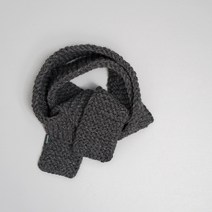 슬로우모먼츠 대니 미니 머플러 - 대바늘 뜨개질 diy 키트, 아이보리, 1세트