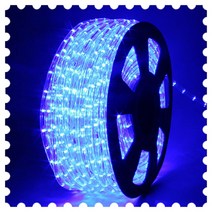 LED 원형 논네온 청색 50M 로프라이트 간접등 무드조명 장식조명