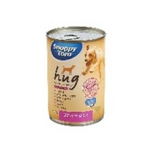 스내피톰 도그 허그 파테 주식캔 400g, 닭고기 와 양고기, 24개