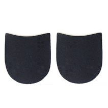 고무 신발 밑창 수리 남성용 가죽 신발 안티 슬립 그라운드 그립 하프 아웃솔 교체 DIY 매트 쿠션 힐 패드 단독, 앞발 패드, 블랙입니다., 검은색