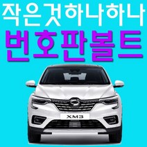 [오너클랜] 가성비 좋은 XM3도 뽑았는데 번호판 볼트 좀 꾸며볼까