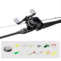 ROLL FISH 카본 루어낚싯대세트 M대 스피닝대 베이트대 원투루어대세트