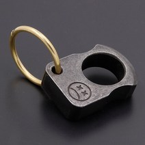 EDC 황동 너클 썸 링 병따개 디펜스 키 체인 펜던트, 06 6