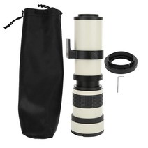 망원 렌즈 420-800MM 초망원 줌 캐논 EF 마운트 카메라용 렌즈 완전 수동 포커스 다층 MC 코팅막 수동 조정 먼 풍경 야생동물 콘서트 조류 워칭 등에 대응