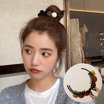 홀리지 유트 포인트 헤어 집게핀