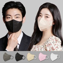 호프리미엄 미세먼지 황사 국산 숨쉬기편한 새부리형 대형 KF94 컬러 마스크, 라이트그레이, 30매