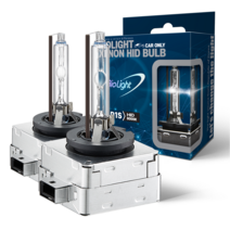 차량용 HID 헤드램프 D1S 8000K (1 Set), 2개입, 백색 빛