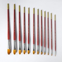 바바라.아크릴붓 20F 0호, 단품