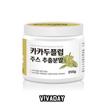 DAY 카카두플럼주스 추출분말 250g 병 건강분말/건강환/가공분말/고운분말/선물/지인선물/친구선물/부모님선물/카카두플럼주스/플럼주스, 단일 수량