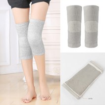 방한 무릎 보호대 2P 그레이 XL 롱레그워머 무릎슬리브 레그슬리브