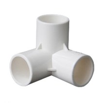 PVC 파이프 연결 부속 자재 PVC소켓 조인트 3구 25MM