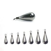 텅스텐 싱커 루어낚시 다운샷 배스 싱커 봉돌 고리추